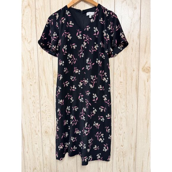 Signature by Robbie Bee Vintage Floral Jumpsuit - Picture 1 of 7